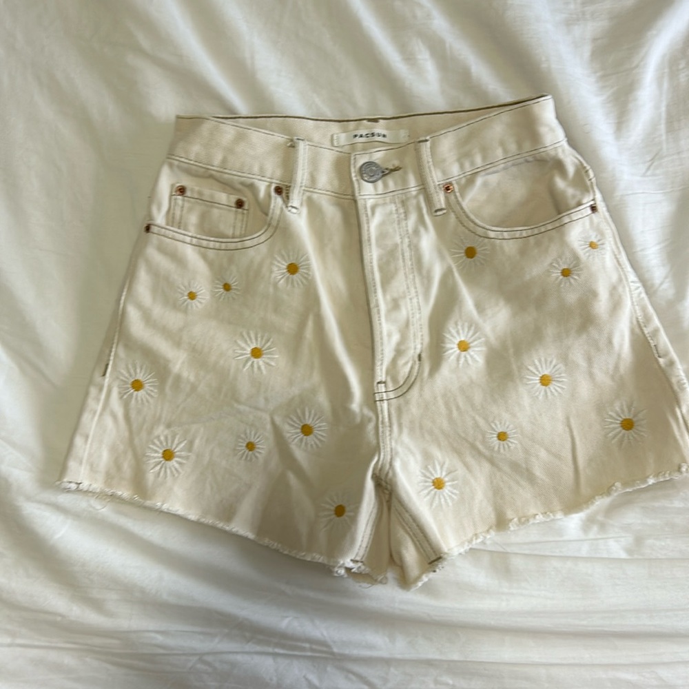 pacsun sunflower shorts
